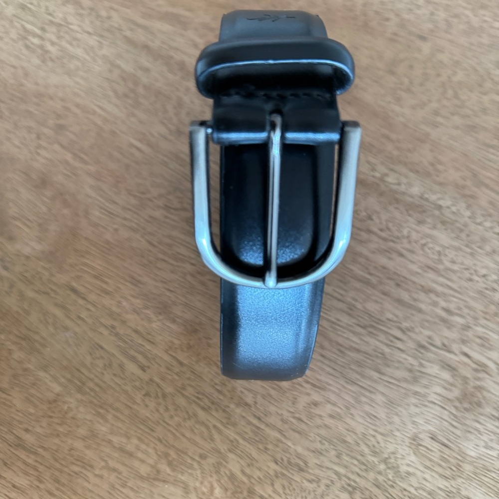 Kenneth Cole New York, Black Leather Belt, Men’s waist size 40